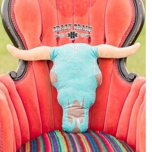 Bull Pillow by Crazy Train